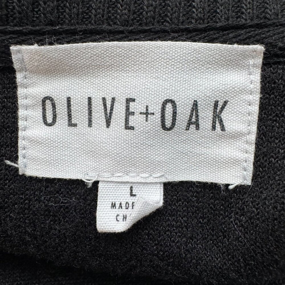 Olive + Oak Black Bomber Jacket - Picture 3 of 3